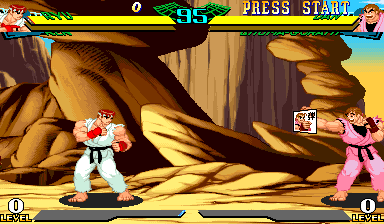 Marvel Super Heroes Vs. Street Fighter (970707J, Modify the Order, 2008-07-21) png snap