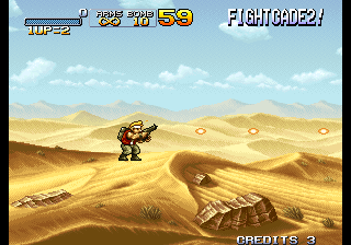 Metal Slug 2 (Friendly Fire - Fightcade 2 Ver.2 Hack) png snap
