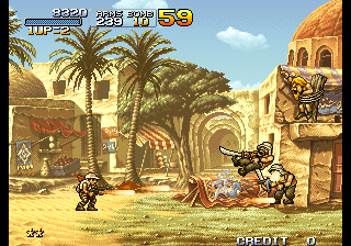 Metal Slug 2 (Neo Arc Traduction French Rev.1)(Old) png snap