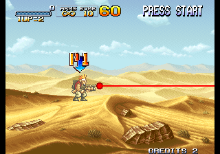 Metal Slug 2 (Weapons Laser Gun With Infinite Ammo) png snap