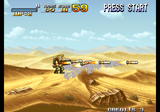 Metal Slug 2 (Weapons Rocket Launcher With Infinite Ammo) png snap