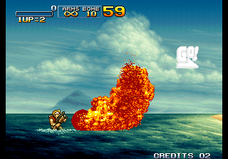 Metal Slug 3 (Weapons Flame Shot With Infinite Ammo) png snap