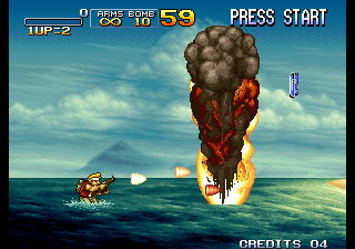 Metal Slug 3 (Weapons EmmaCannon With Infinite Ammo) png snap