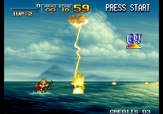 Metal Slug 3 (Weapons Thunder Cloud With Infinite Ammo) png snap