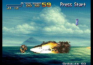 Metal Slug 3 (The Last Warhead, 2020-09-29)[Edition 2])(Revised Version Big Shotgun Extreme Remix 1.0, 2020-09-29) png snap