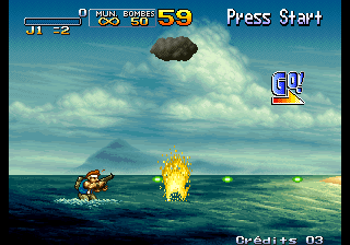 Metal Slug 3 (Enemies Resetting Version, 2019-09-29)[Edition 2])(Revised Version Thunder Cloud Extreme Remix 1.0, 2020-09-29) png snap