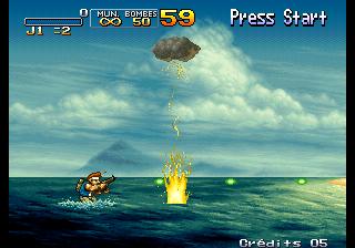 Metal Slug 3 (Enemies Resetting Version, 2019-09-29)[Edition 2])(Revised Version Thunder Cloud Extreme Remix 1.1, 2020-09-29) png snap