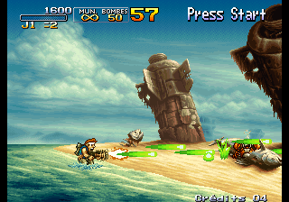 Metal Slug 3 (Enemy Soldier Reset Version #1, 2020-09-29)[Edition 2])(Revised Version Big Heavy Machine Gun Extreme Remix 1.0, 2020-09-29) png snap