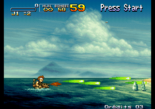 Metal Slug 3 (Enemy Soldier Reset Version #3, 2020-09-29)(Revised Version Big Heavy Machine Gun Extreme Remix 1.0, 2020-09-29) png snap