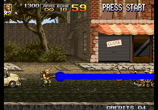 Metal Slug 4 (Weapons Big Laser With Infinite Ammo) png snap