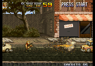 Metal Slug 4 (Weapons Big Shotgun With Infinite Ammo) png snap