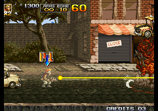 Metal Slug 4 (Weapons Laser With Infinite Ammo) png snap