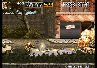 Metal Slug 4 (Weapons Rocket Launcher With Infinite Ammo) png snap