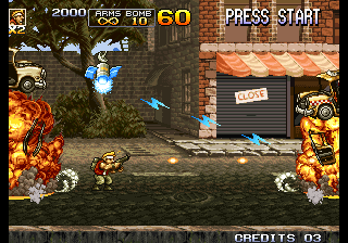 Metal Slug 4 (Weapons Satellite With Infinite Ammo) png snap