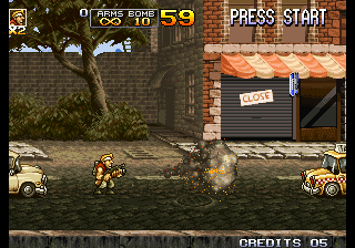 Metal Slug 4 (Weapons Shotgun With Infinite Ammo) png snap