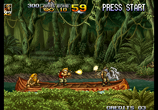 Metal Slug 5 (Unlimited Credits In Console Mode) png snap