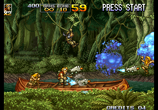Metal Slug 5 (Weapon Iron Lizard with Infinite Ammo) png snap