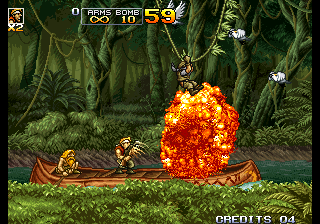Metal Slug 5 (Weapon Big Flame Shot with Infinite Ammo) png snap