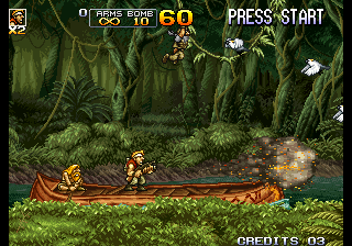 Metal Slug 5 (Weapon Big Shotgun with Infinite Ammo) png snap