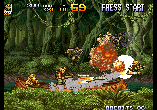 Metal Slug 5 (Weapon Rocket Launcher with Infinite Ammo) png snap