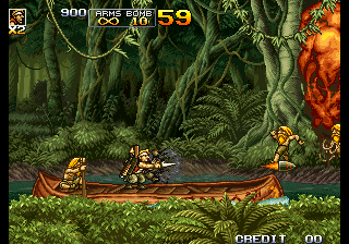 Metal Slug 5 (Weapon Super Grenade with Infinite Ammo) png snap
