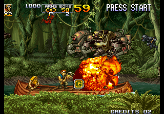 Metal Slug 5 (Enemy Soldiers Magic Version, 2019-12-07)(Revised Version Big Flame Shot Remix 1.0, 2020-10-08) png snap