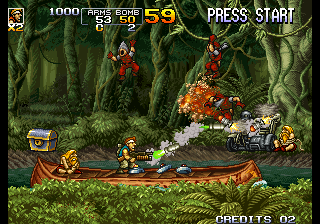 Metal Slug 5 (Enemy Soldiers Magic Version, 2019-12-07)(Revised Version Big Flame Shot Remix 1.1, 2020-10-08) png snap