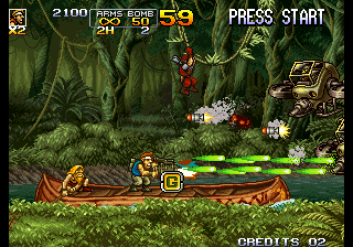 Metal Slug 5 (Enemy Soldiers Magic Version, 2019-12-07)(Revised Version Dual Machine Gun Remix 1.1, 2020-10-08) png snap