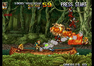 Metal Slug 5 (Enemy Soldiers Magic Version, 2019-12-07)(Revised Version Super Grenade Remix 1.1, 2020-10-08) png snap