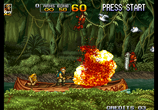 Metal Slug 5 (Enemies Resetting Summon Slug Edition, 2019-01-01)(Revised Version Big Flame Shot Remix 1.0, 2020-10-08) png snap
