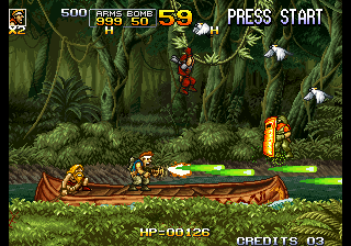 Metal Slug 5 (Enemies Resetting Multi-Function Version, 2019-01-01)(Revised Version Big Heavy Machine Gun Extreme Remix 1.1, 2020-10-08) png snap