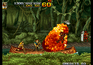 Metal Slug 5 (Enemies Resetting Version, 2019-07-28)(Revised Version Big Flame Shot Remix 1.0, 2020-10-08) png snap
