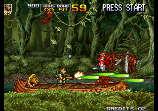 Metal Slug 5 (Enemies Resetting Version, 2019-07-28)(Revised Version Big Heavy Machine Gun Remix 1.0, 2020-10-08) png snap