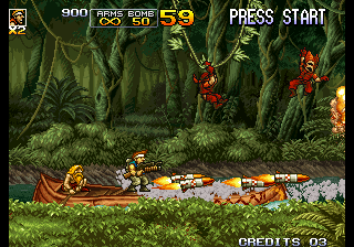 Metal Slug 5 (Enemies Resetting Version, 2019-07-28)(Revised Version Big Rocket Launcher Remix 1.0, 2020-10-08) png snap