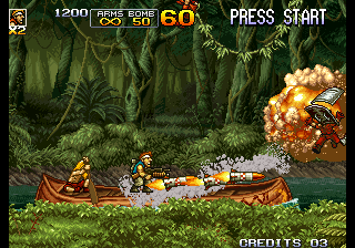 Metal Slug 5 (Enemies Resetting Version, 2019-07-28)(Revised Version Big Rocket Launcher Remix 1.1, 2020-10-08) png snap