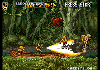 Metal Slug 5 (Enemies Resetting Version, 2019-07-28)(Revised Version Big Shotgun Remix 1.1, 2020-10-08) png snap