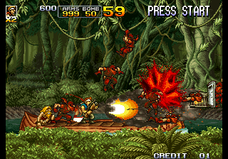 Metal Slug 5 (Enemy Soldiers Enhanced Version, 2020-01-30)(Revised Version Big Shotgun Extreme Remix 1.1, 2020-10-08) png snap