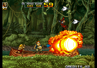 Metal Slug 5 (Fighting Machine Latest Version, 2015-01-20)(Revised Version Big Flame Shot Remix 1.1, 2020-10-02) png snap
