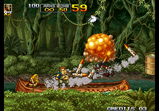 Metal Slug 5 (Fighting Machine Latest Version, 2015-01-20)(Revised Version Big Rocket Launcher Remix 1.1, 2020-10-02) png snap