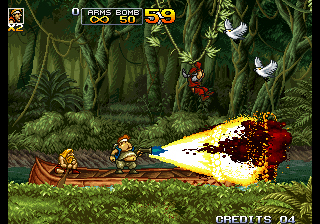 Metal Slug 5 (Fighting Machine Latest Version, 2015-01-20)(Revised Version Big Shotgun Remix 1.0, 2020-10-02) png snap