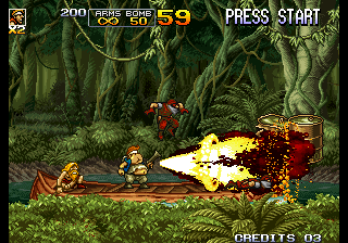 Metal Slug 5 (Fighting Machine Latest Version, 2015-01-20)(Revised Version Big Shotgun Remix 1.1, 2020-10-02) png snap