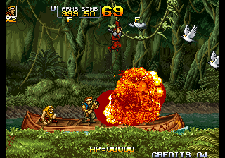 Metal Slug 5 (Enemy Soldiers Enhanced Multi-Function Version, 2018-07-31)(Revised Version Big Flame Shot Remix 1.1, 2020-10-08) png snap