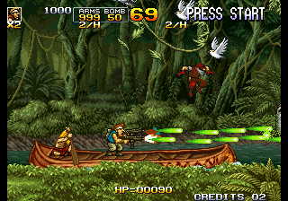 Metal Slug 5 (Enemy Soldiers Enhanced Multi-Function Version, 2018-07-31)(Revised Version Dual Machine Gun Remix 1.1, 2020-10-08) png snap