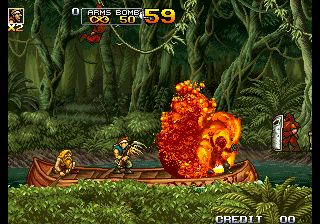 Metal Slug 5 (Enemy Soldiers Enhanced Summon Slug Edition, 2018-11-05)(Revised Version Big Flame Shot Remix 1.1, 2020-10-08) png snap