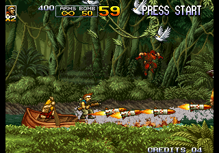 Metal Slug 5 (Enemy Soldiers Enhanced Summon Slug Edition, 2018-11-05)(Revised Version Big Rocket Launcher Remix 1.1, 2020-10-08) png snap