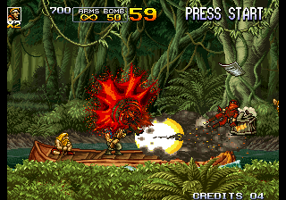 Metal Slug 5 (Enemy Soldiers Enhanced Summon Slug Edition, 2018-11-05)(Revised Version Big Shotgun Remix 1.0, 2020-10-08) png snap