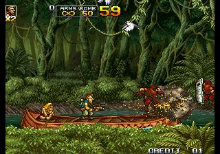 Metal Slug 5 (Enemy Soldiers Enhanced Summon Slug Edition, 2018-11-05)(Revised Version Big Shotgun Remix 1.1, 2020-10-08) png snap