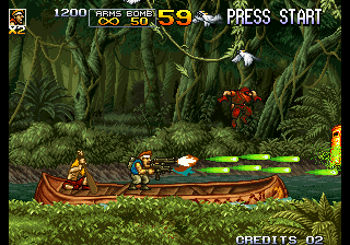 Metal Slug 5 (Enemy Soldiers Enhanced Summon Slug Edition, 2018-11-05)(Revised Version Dual Machine Gun Remix 1.1, 2020-10-08) png snap