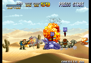 Metal Slug 6 (Enemies Resetting Version, 2019-09-29)[Edition 1](Revised Hybrid Bullets Version Extreme Remix, 2020-09-18) png snap