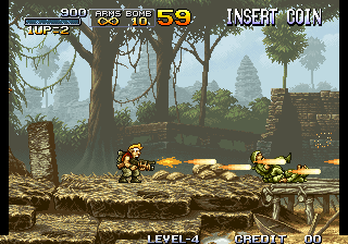 Metal Slug (Weapons Heavy Machine Gun Shot With Infinite Ammo) png snap